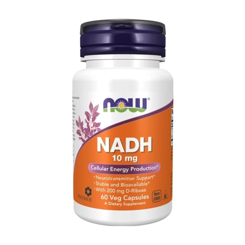 NADH NOW, 10 mg (60 gélules)
