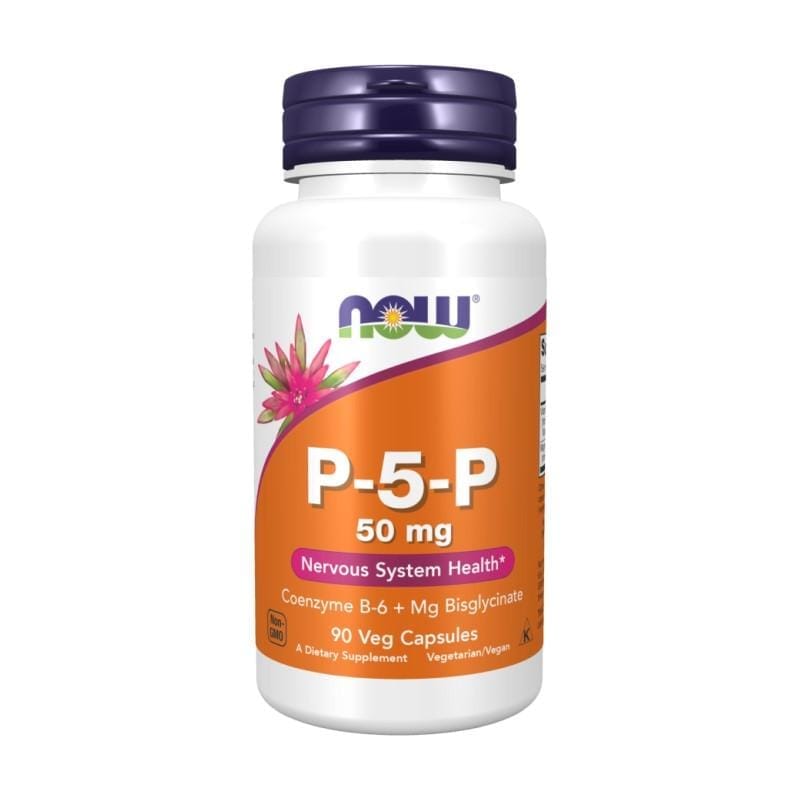 P-5-P NOW, 50 mg (90 gélules)