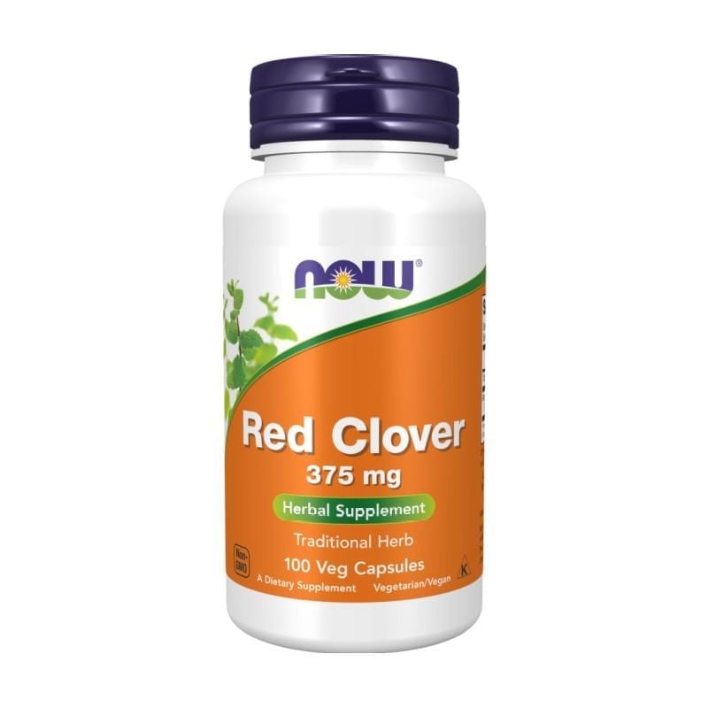 Trèfle rouge NOW, 375 mg (100 gélules)