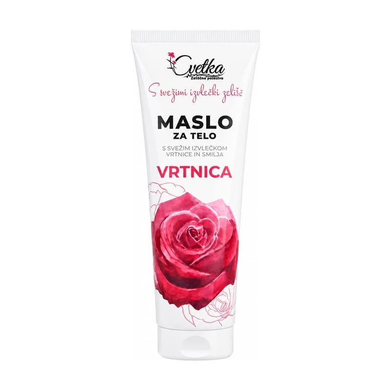 Beurre corporel Rose Cvetka (125 ml)