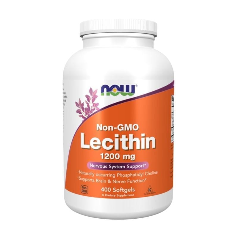 Lécithine 1200 mg NOW (400 capsules molles)