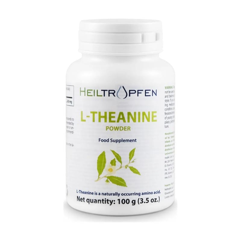 L-théanine en poudre Heiltropfen (100 g)