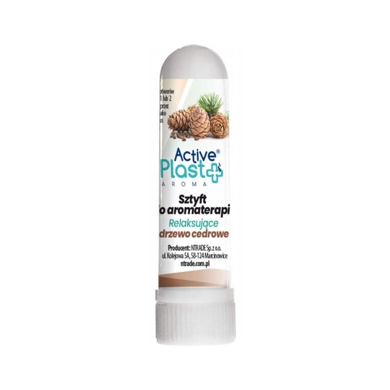 Inhalateur de poche au cèdre ActivePlast (1 g)