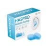 Bouchons d’oreilles en silicone Mold6 - couleur bleue Haspro (12 pièces)