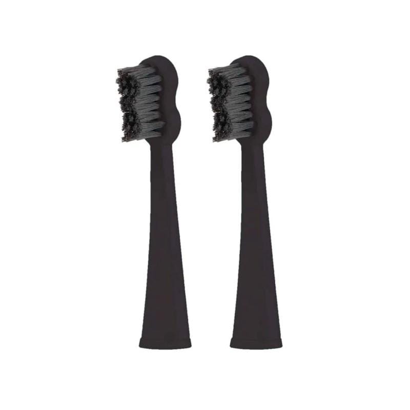 Tête de rechange pour brosse à dents sonique hydroactive Megasmile (noire)